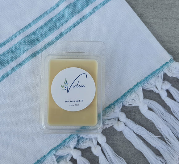 BEACH LINEN - Shop Soy Candles, Wax Melts Clean Scents and Tin candles online - VirtueCandles