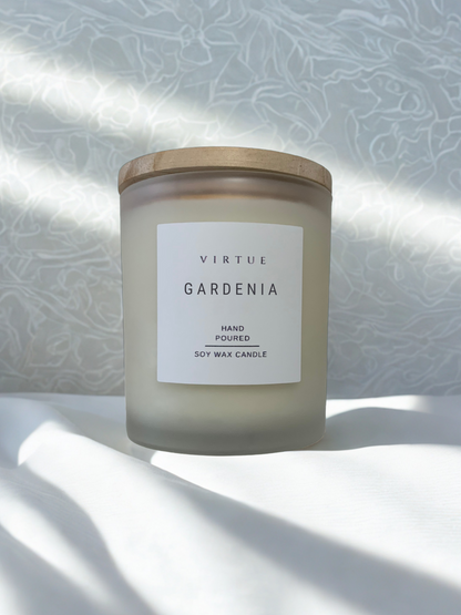 Gardenia Scented Soy Candle