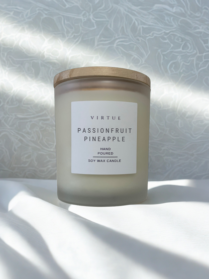 Passionfruit & Pineapple Scented Soy Candle